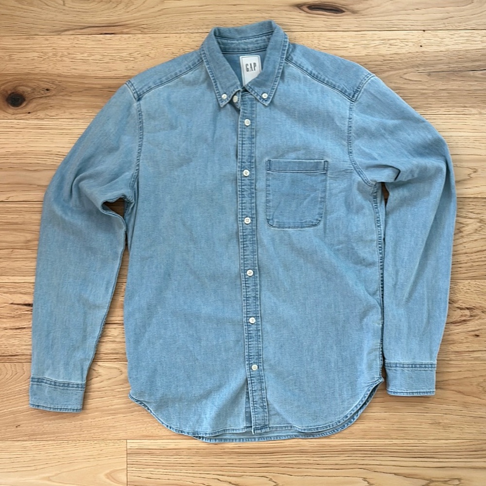 GAP Denim Button Down Shirt